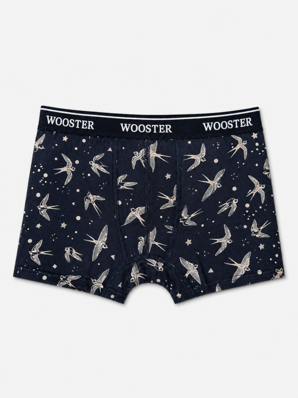Bokserice – Wooster – teget sa printom