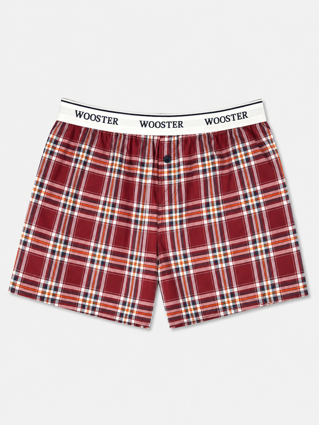 Bokserice – Wooster – bordo karirani dezen