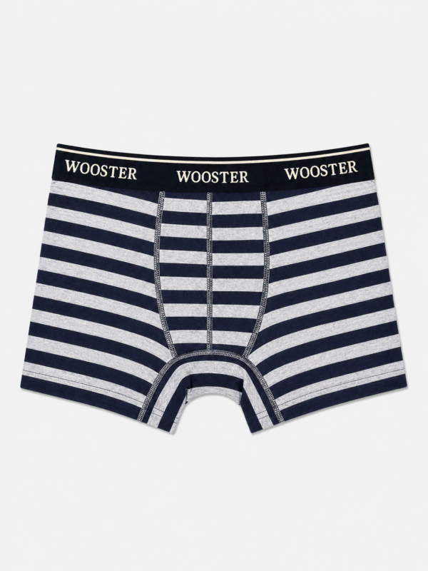 Bokserice – Wooster – teget pruge