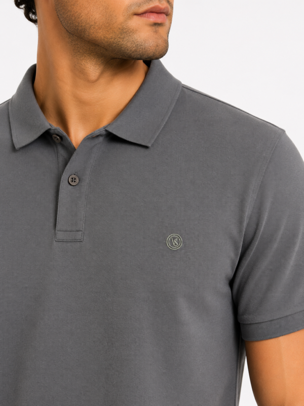 Muška polo majica – Vip Stendo – Tamno siva