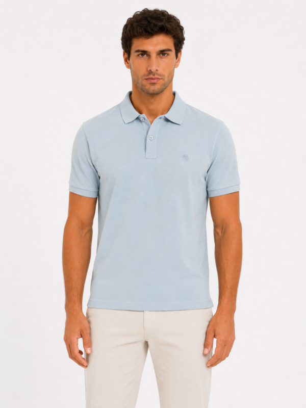1632_vipstendo_2390_m,xl,xxl_ 95% pamuk 5%elastin (2) Muška polo majica – Vip Stendo – Svetloplava