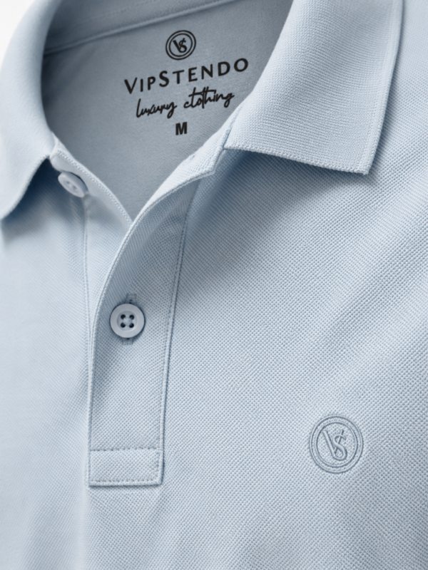 1632_vipstendo_2390_m,xl,xxl_ 95% pamuk 5%elastin (4) Muška polo majica – Vip Stendo – Svetloplava