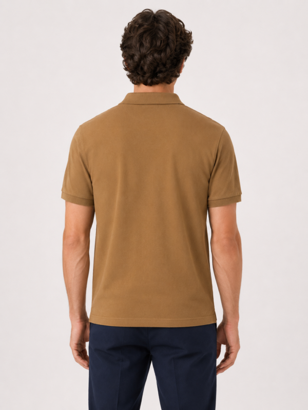 1633_vipstendo_2390_m,xl,xxl_ 95% pamuk 5%elastin (3) Muška polo majica – Vip Stendo – Braon