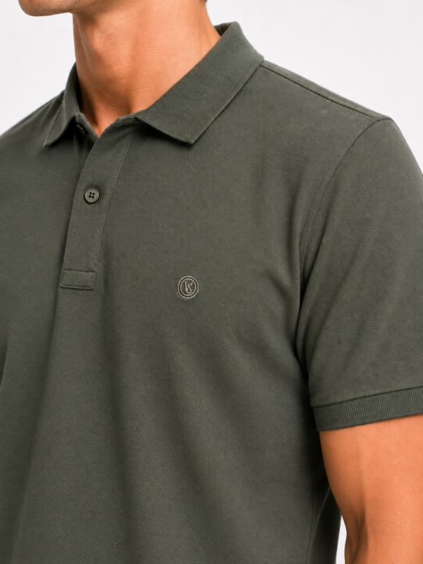 1634_vipstendo_2390_m xl xxl_ 95% pamuk 5%elastin (2) Muška polo majica – Vip Stendo – Zelena