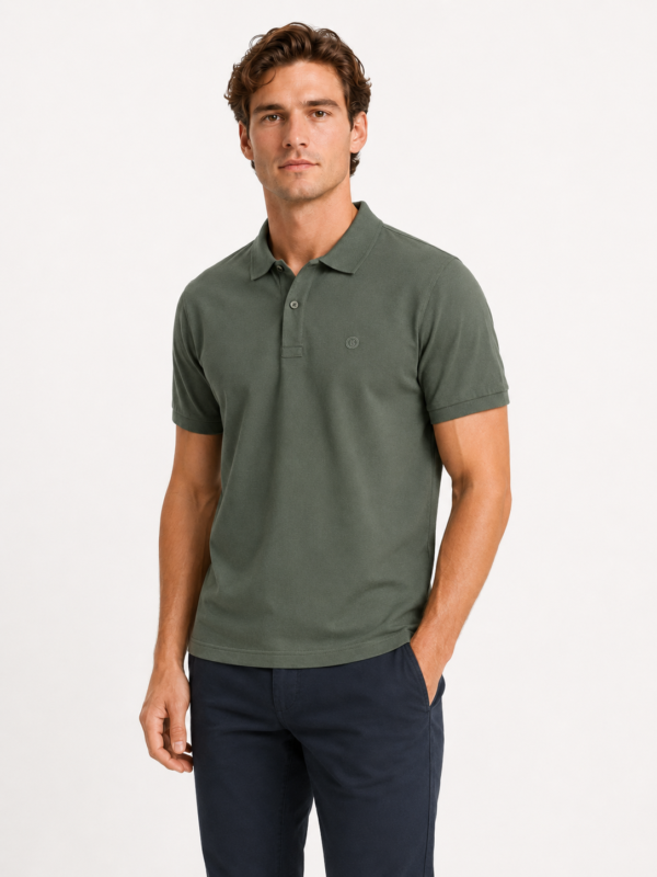 1634_vipstendo_2390_m xl xxl_ 95% pamuk 5%elastin (4) Muška polo majica – Vip Stendo – Zelena