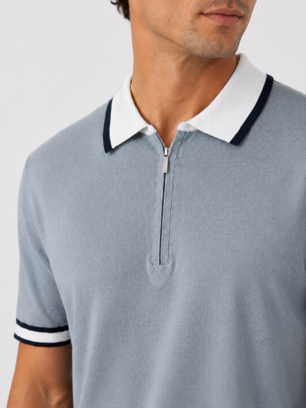 1637_vipstendo_m l xl xxl_2790_75 pamuk 25 poliamid (2) Muška pletena polo majica – VIP Stendo – svetloplava