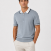 1637_vipstendo_m l xl xxl_2790_75 pamuk 25 poliamid (4) Muška pletena polo majica – VIP Stendo – svetloplava