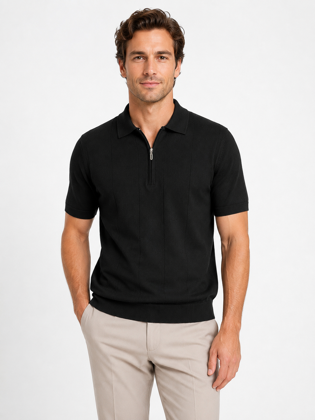 Muška polo majica – Vip Stendo – Crna
