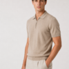 1641_vipstendo_m,l,xl,xxl_3090_50%pamuk 25%viskoza 25% poliamid (4) Muška pletena polo majica – VIP Stendo – svetlobež