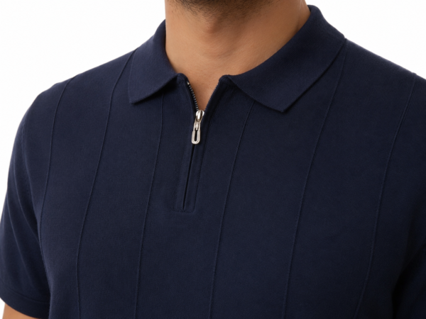 Muška pletena polo majica – VIP Stendo – teget