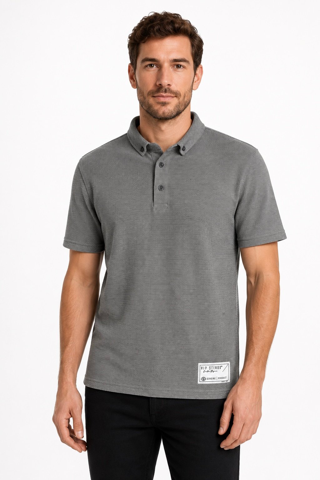 Muška polo majica – Vip Stendo – Siva