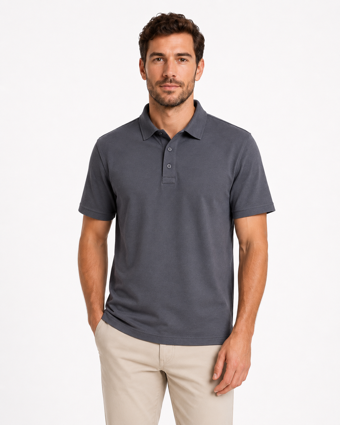 Muška polo majica – Vip Stendo – Siva