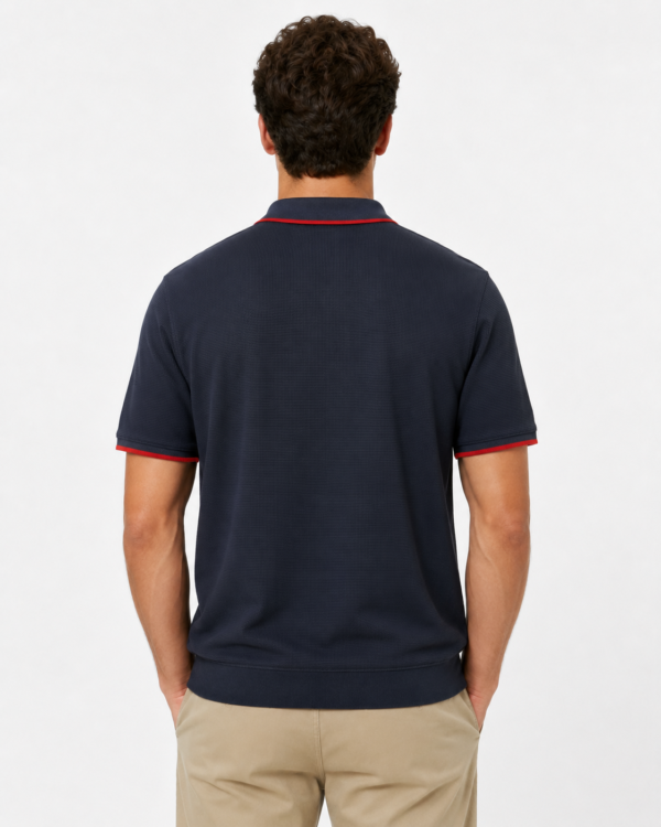 1680_rugatchi_2690_70%pamuk 30%viskoza_M,Lx2,XL,2xl (2) Muška polo majica - Rugatchi - teget sa crvenim detaljima