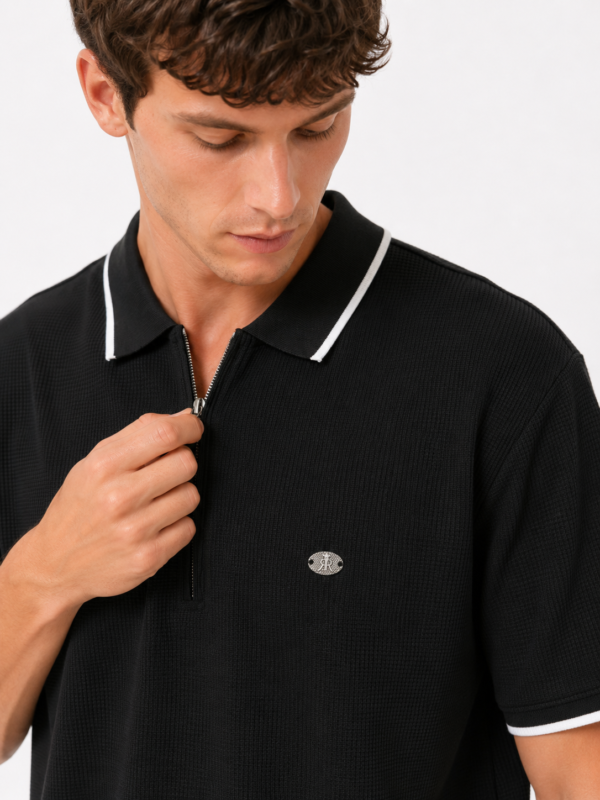 1682_rugatchi_2690_70%pamuk 30%viskoza_M,Lx2,XL,2xl (1) Muška polo majica - Rugatchi - crna