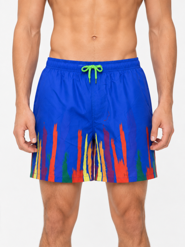 1700_1590_100poliester_ M,L,XL,2XL,3XL (3) Muški kupaći šorts - plavi sa šarenim printom