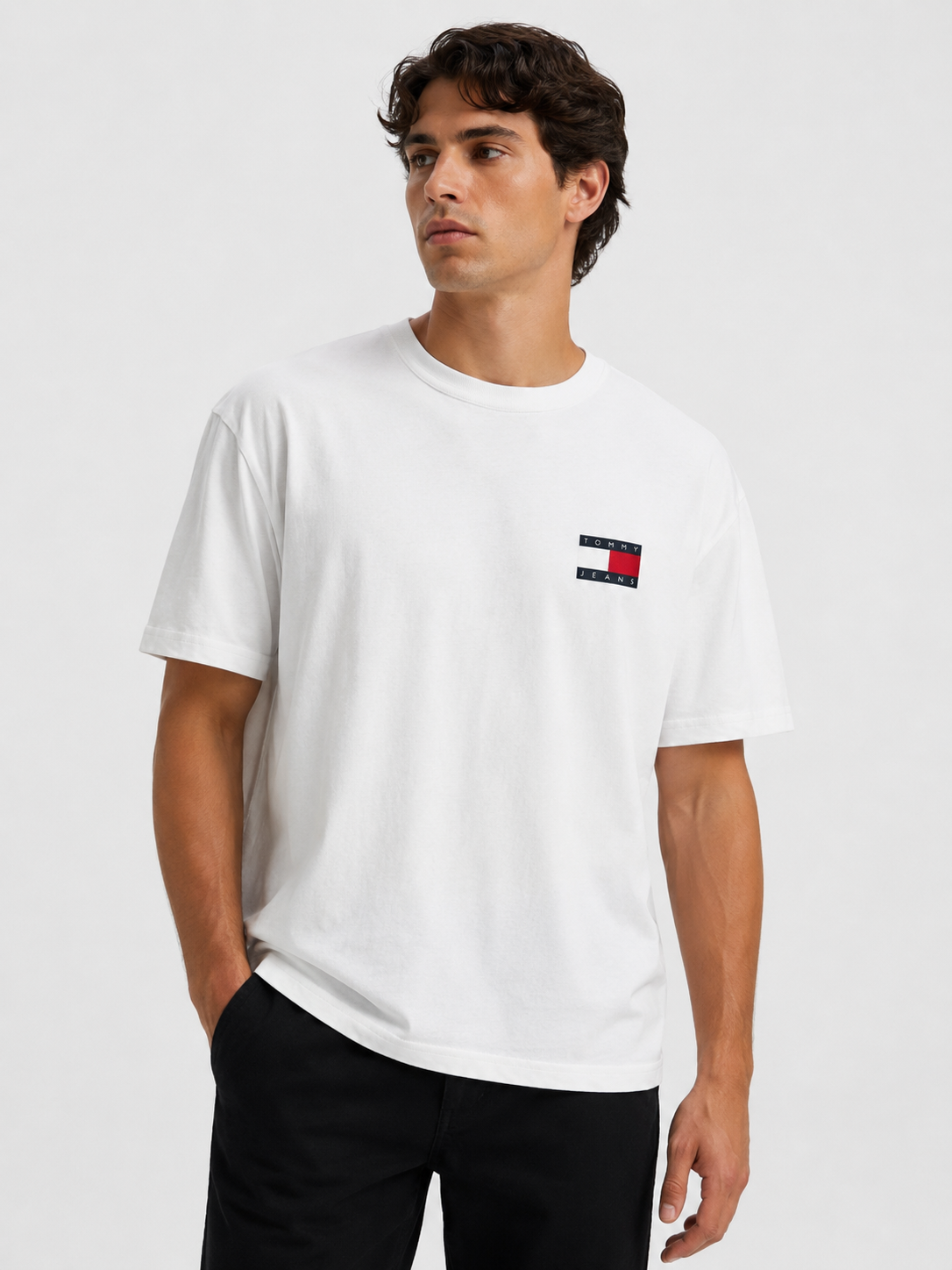 1937_3890_tommy jeans_M,L,XL,2XL_100 pamuk Muška majica – Tommy Jeans – bela