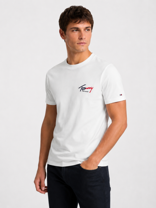 1938_tommy jeans_3890_M,L,XL,2XL_100 pamuk (4) Muška majica – Tommy Jeans – bela sa logo natpisom