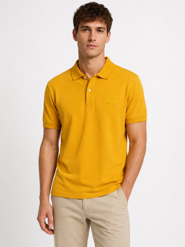 1944_iceberg_3180_95%pamuk 5%elastin _S,M,L,XL (5) Muška polo majica – Iceberg Beachwear – žuta
