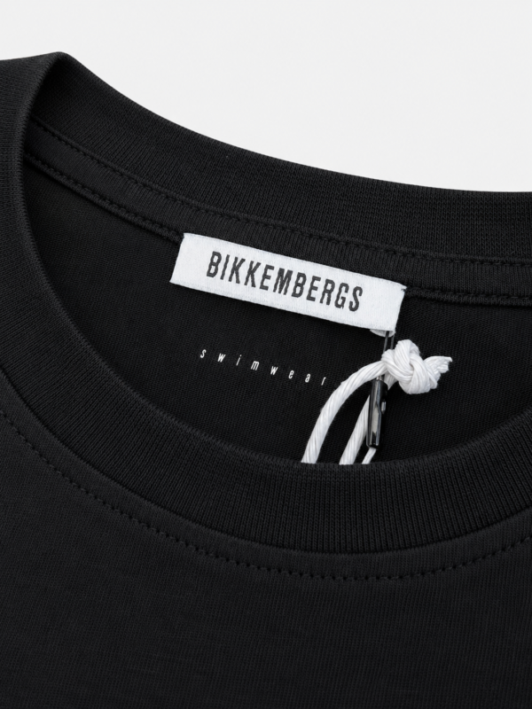 Muška majica – Bikkembergs – crna sa grafičkim printom