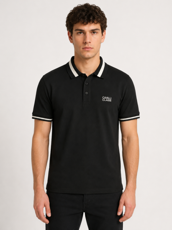 Muška polo majica – Cavalli Class – crna