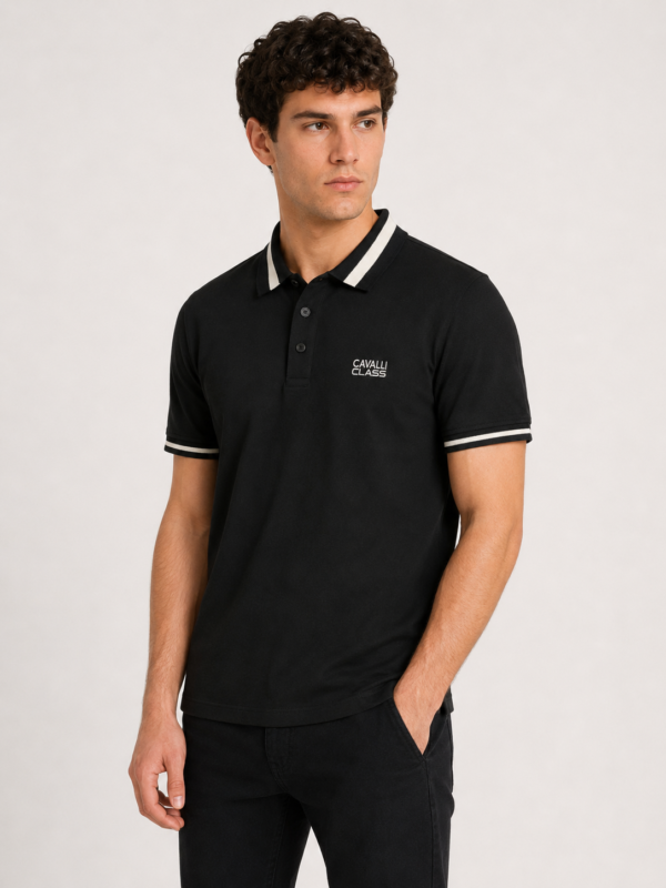 Muška polo majica – Cavalli Class – crna