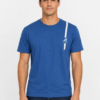 Muška majica - U.S. Grand Polo - plava sa belim printom