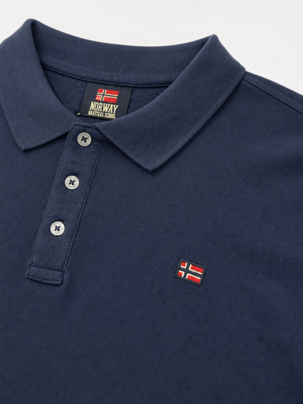 1961_norway nautical school_2290_100%pamuk_S,M,L,XL,XXL,XXXL (2) Muška polo majica - Norwey Nautical 1963 - teget