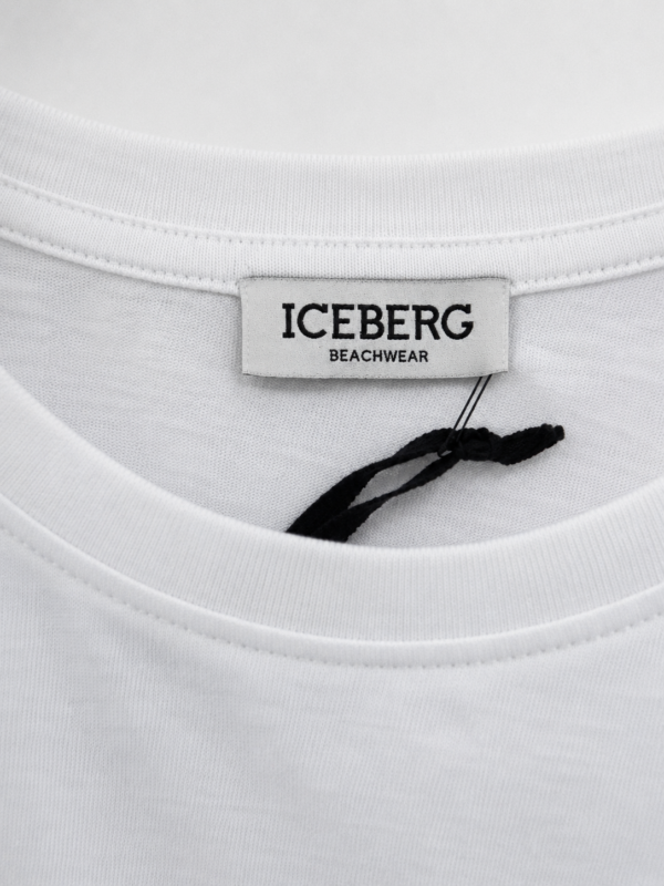 Muška majica - Iceberg Beachwear - bela sa grafikom
