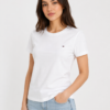 1965_tommy jeans_100%pamuk_3390_S,M,L (2) Ženska majica - Tommy Jeans - bela sa logom