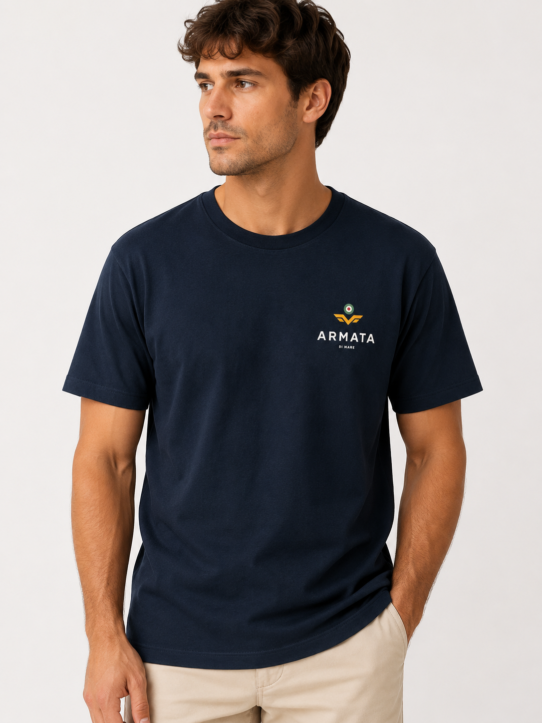 1969_armata di mare_100%pamuk_2490_S,M,L,XL,XXL (2) Muška majica - Armata di Mare - teget sa logotipom