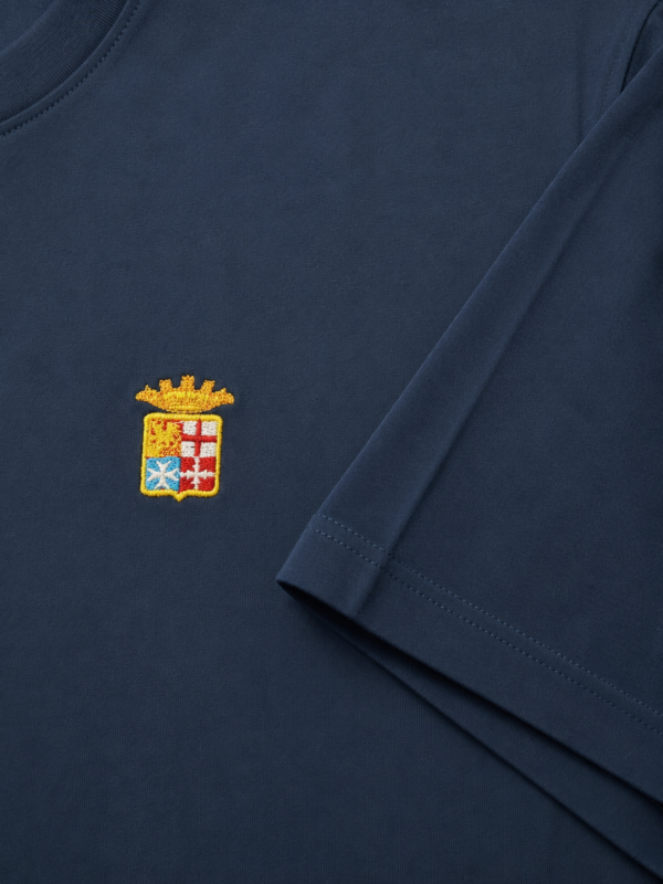 Muška majica - Marina Militare - plava sa grbom