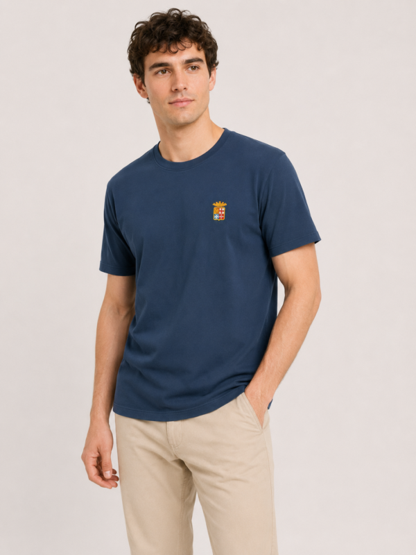 Muška majica - Marina Militare - plava sa grbom