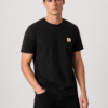 Muška majica - Calvin Klein Jeans - crna sa CK aplikacijom