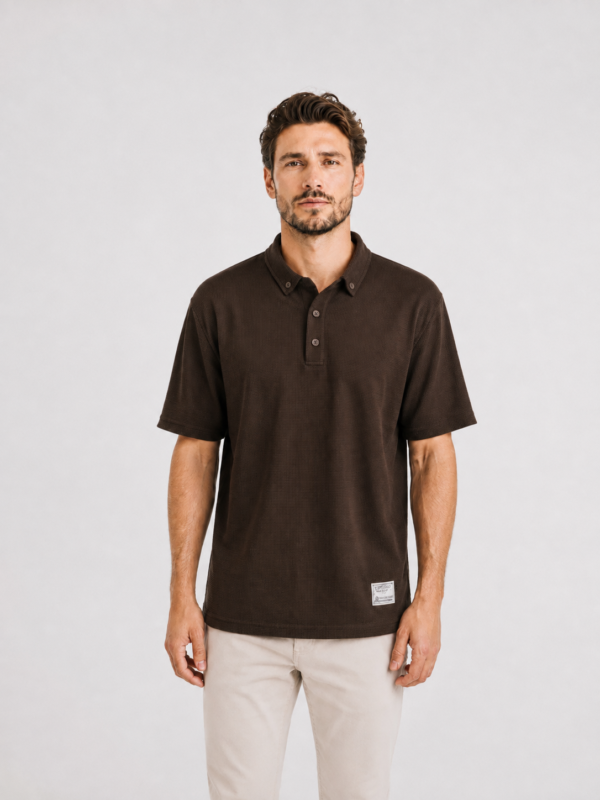 Muška polo majica – Vip Stendo – Braon