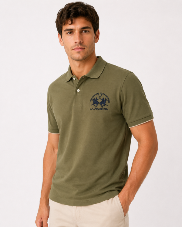 Muška polo majica - La Martina - zelena