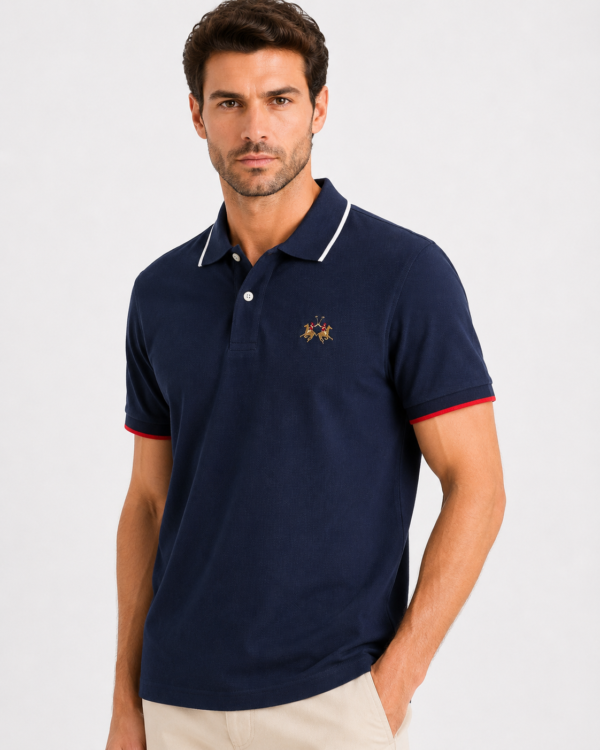 1116_ 5490_lamartina_100%pamuk_S,M,L,XL (3) Muška polo majica - La Martina - teget