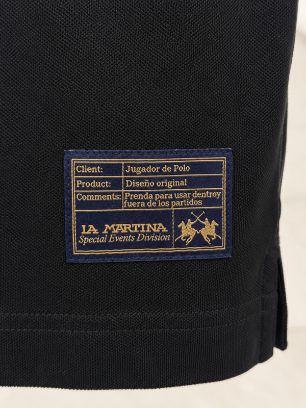 Muška polo majica - La Martina - crna