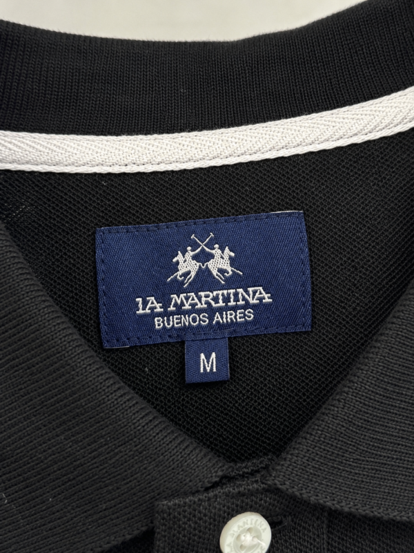 Muška polo majica - La Martina - crna