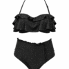 1724_1590_95%poliester 5%spandex_ 44,46,48,50 (2) Ženski bikini kupaći kostim sa visokim strukom – crna
