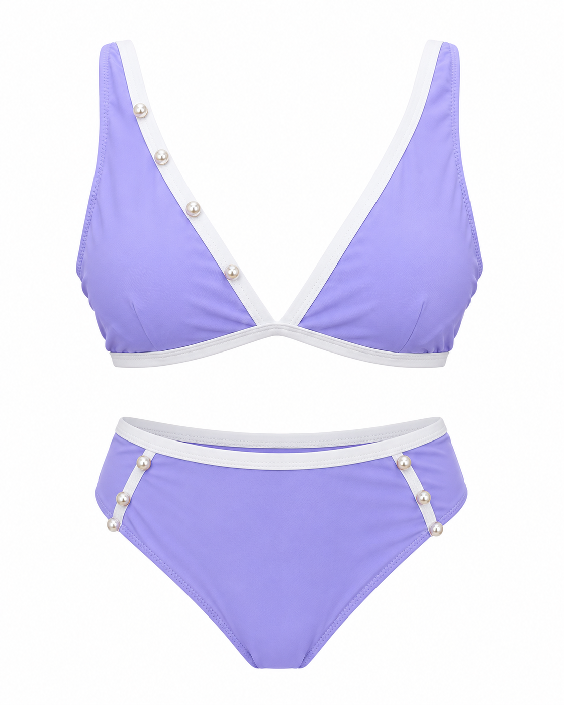 Ženski bikini kupaći kostim – ljubičasta