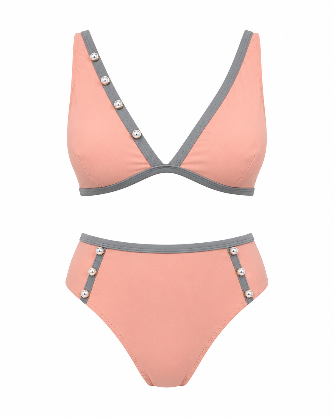 Ženski bikini kupaći kostim – roze