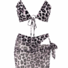 1735_ 2190_88%poliester 12%spandex_ 42x3,44x3,46x3,48x3 Ženski trodelni kupaći kostim sa maramom – animal print