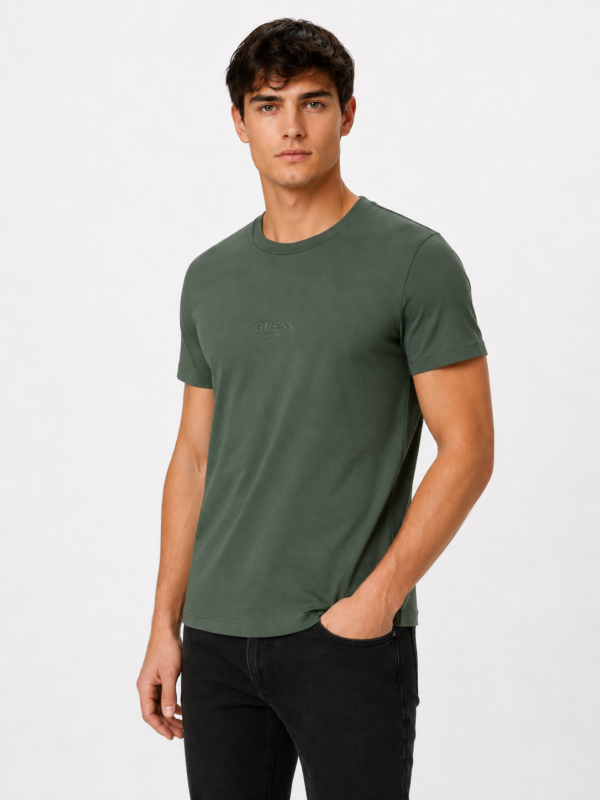 1974_100%pamuk_guess_5990_M,L,XL,2XL (1) Muška majica – Guess – Maslinasto zelena