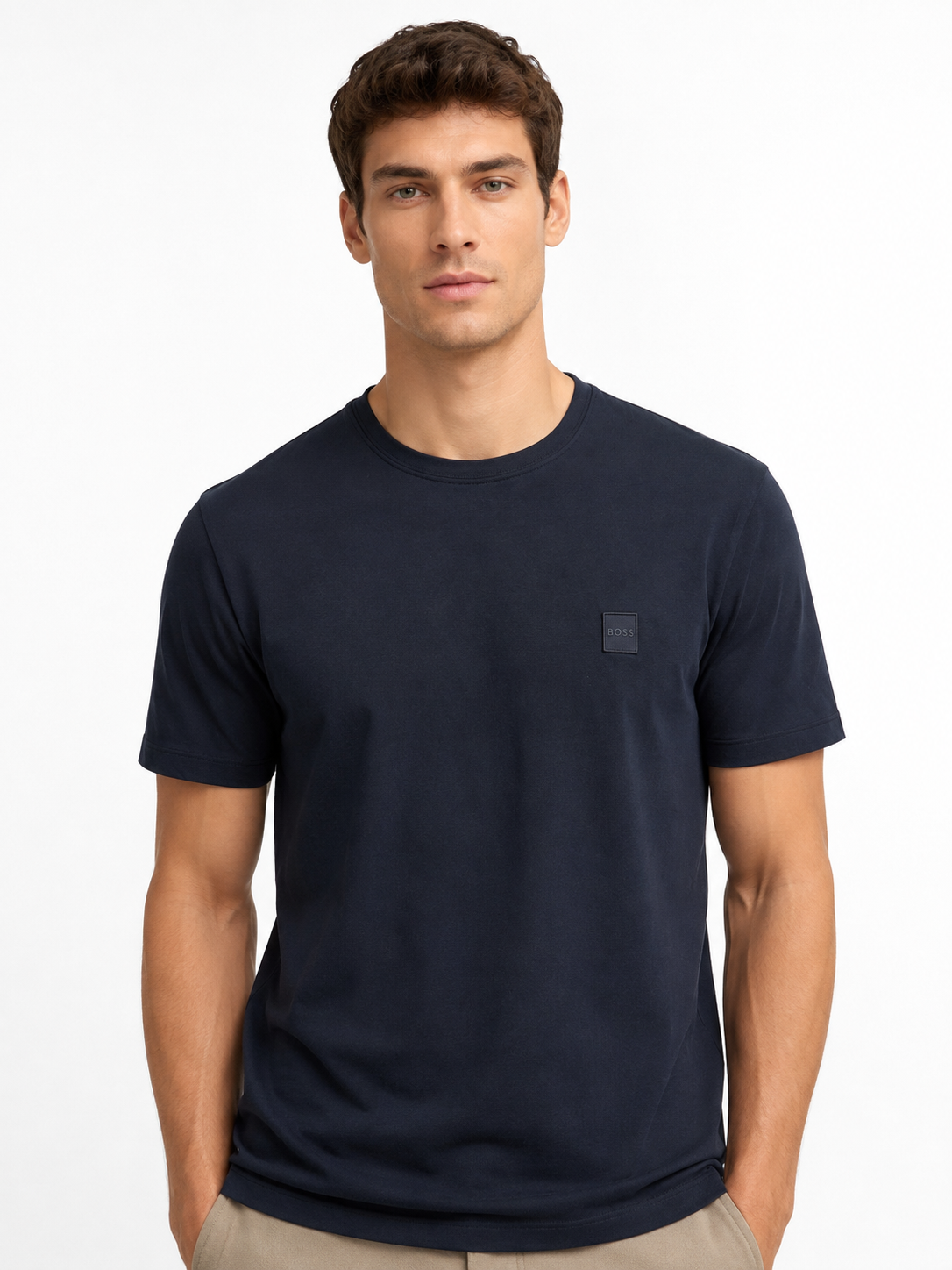 1979_hugo boss_M,L,XL_9990_100%pamuk (3) Muška majica – BOSS – Teget