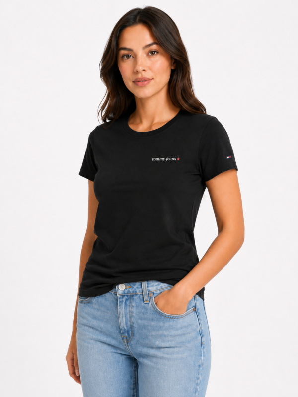 Ženska majica – Tommy Jeans – Crna