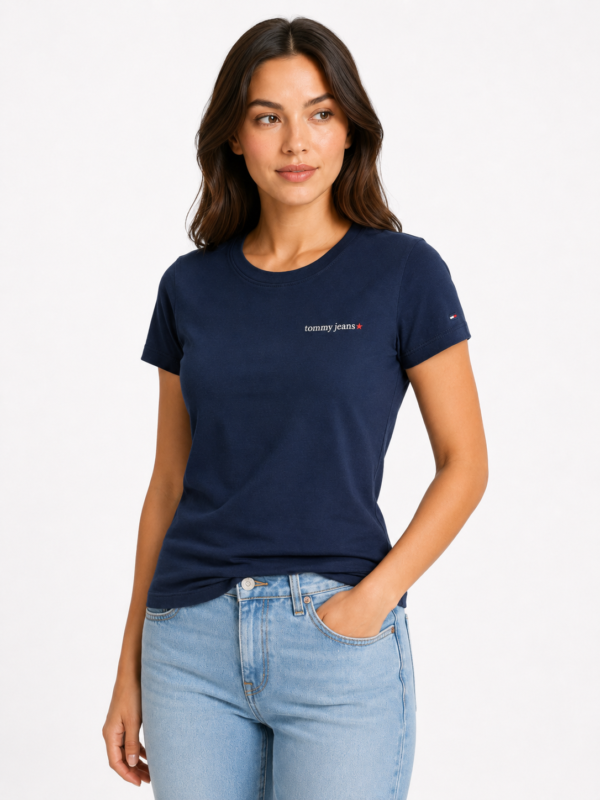 Ženska majica – Tommy Jeans – Teget