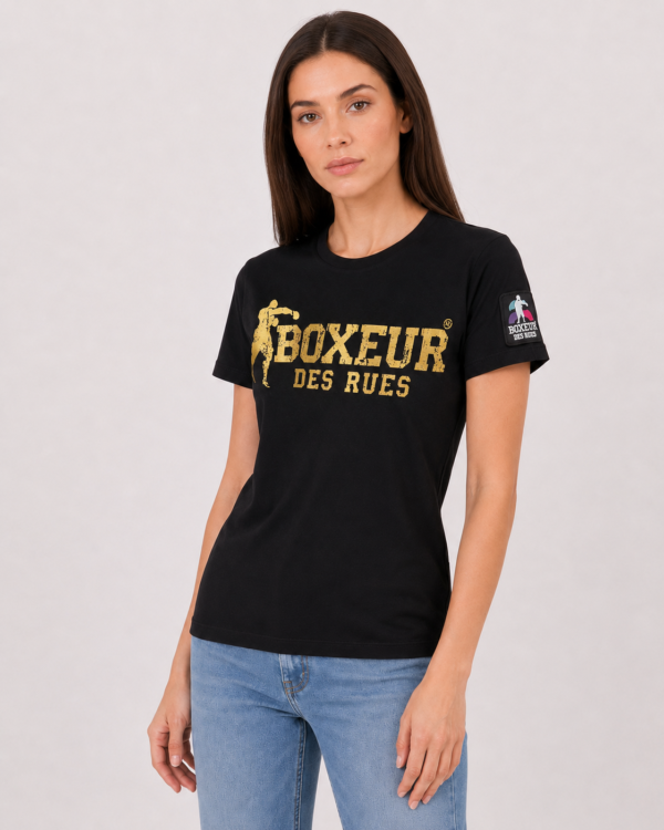 Ženska majica – Boxeur Des Rues – Crna