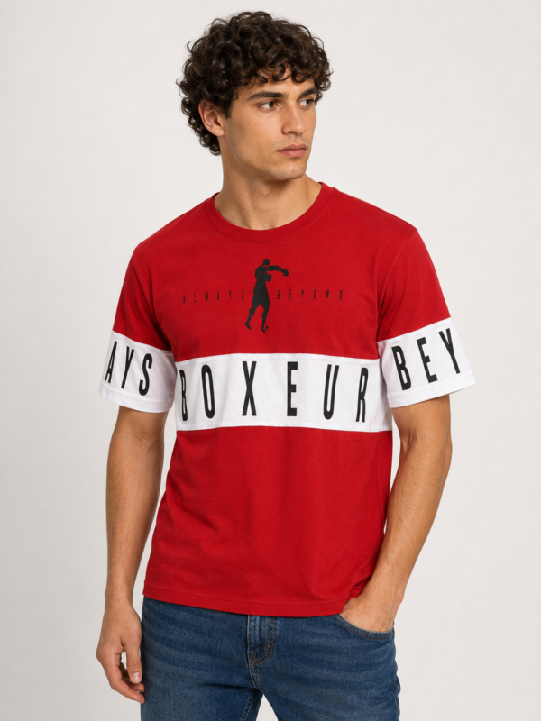 Muška majica – Boxeur Des Rues – Crvena