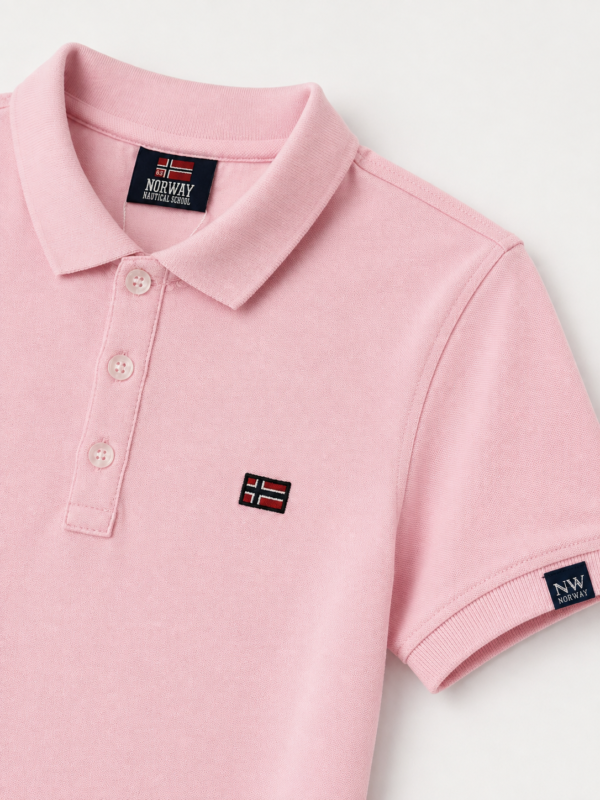 Ženska polo majica – Norway 1963 – Roze