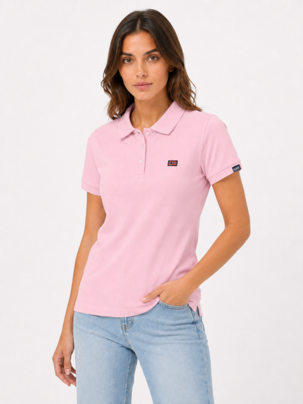 Ženska polo majica – Norway 1963 – Roze